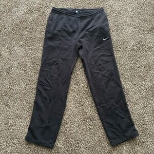 Nike Men's Medium Faded Black Fleece Sweatpants Joggers